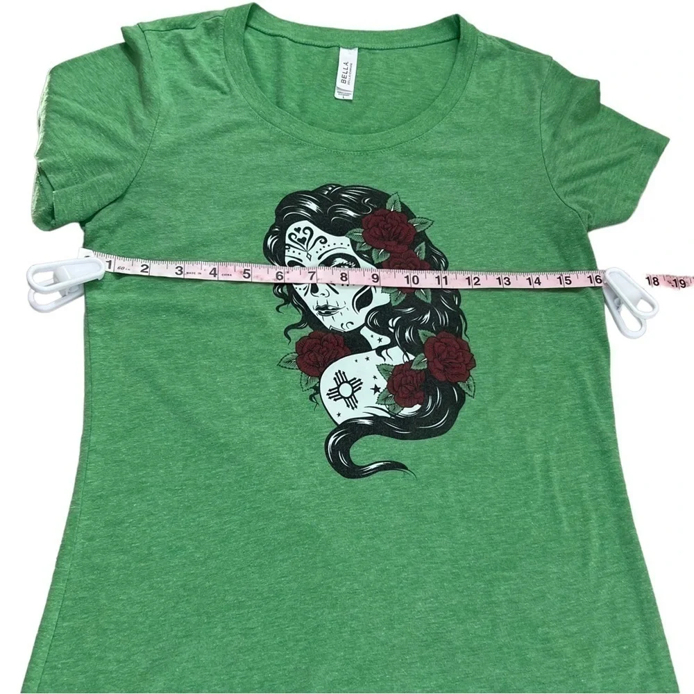 La Muerta Women's T Shirt Tee Short Sleeve